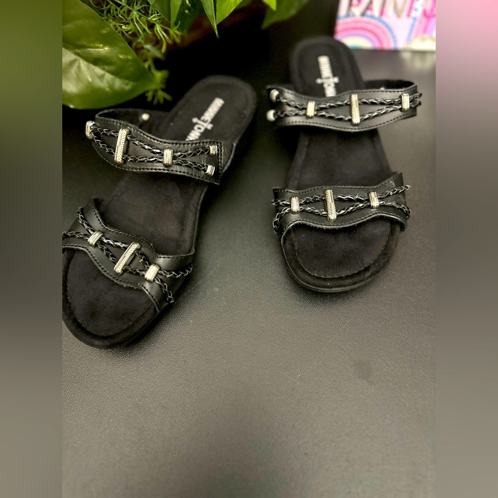 Minnetonka Womens Monterrey Sandals Size 5 (m-us).